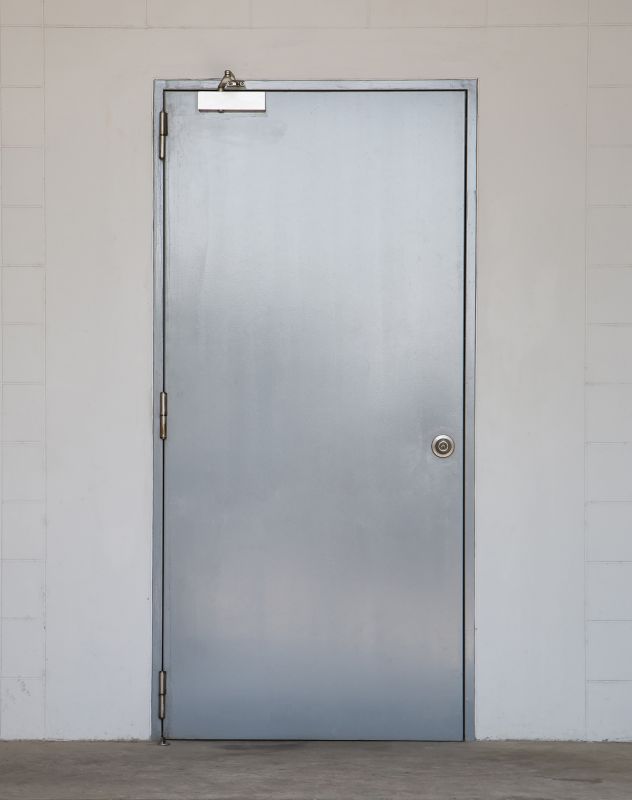 Metal Entrance Door Repair